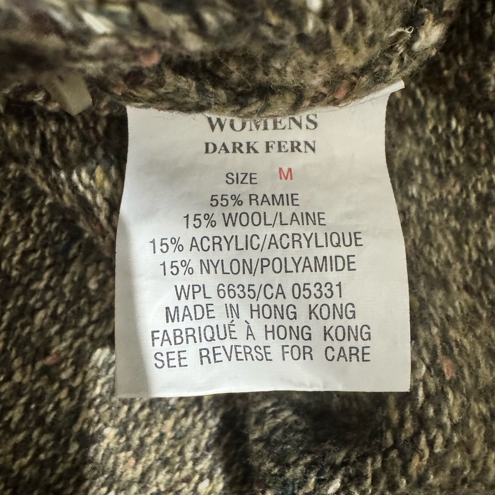 Woolrich Women's Vintage Wool Blend Cardigan Size Medium - Picture 10 of 10